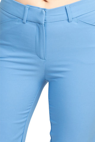 Nanette Lepore Nolita Stretch Pant - Cayman Blue - Front View
