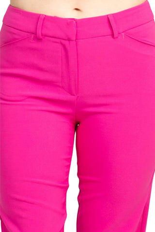 Nanette Lepore Nolita Stretch Pant - Precious Pink - Front Fabric