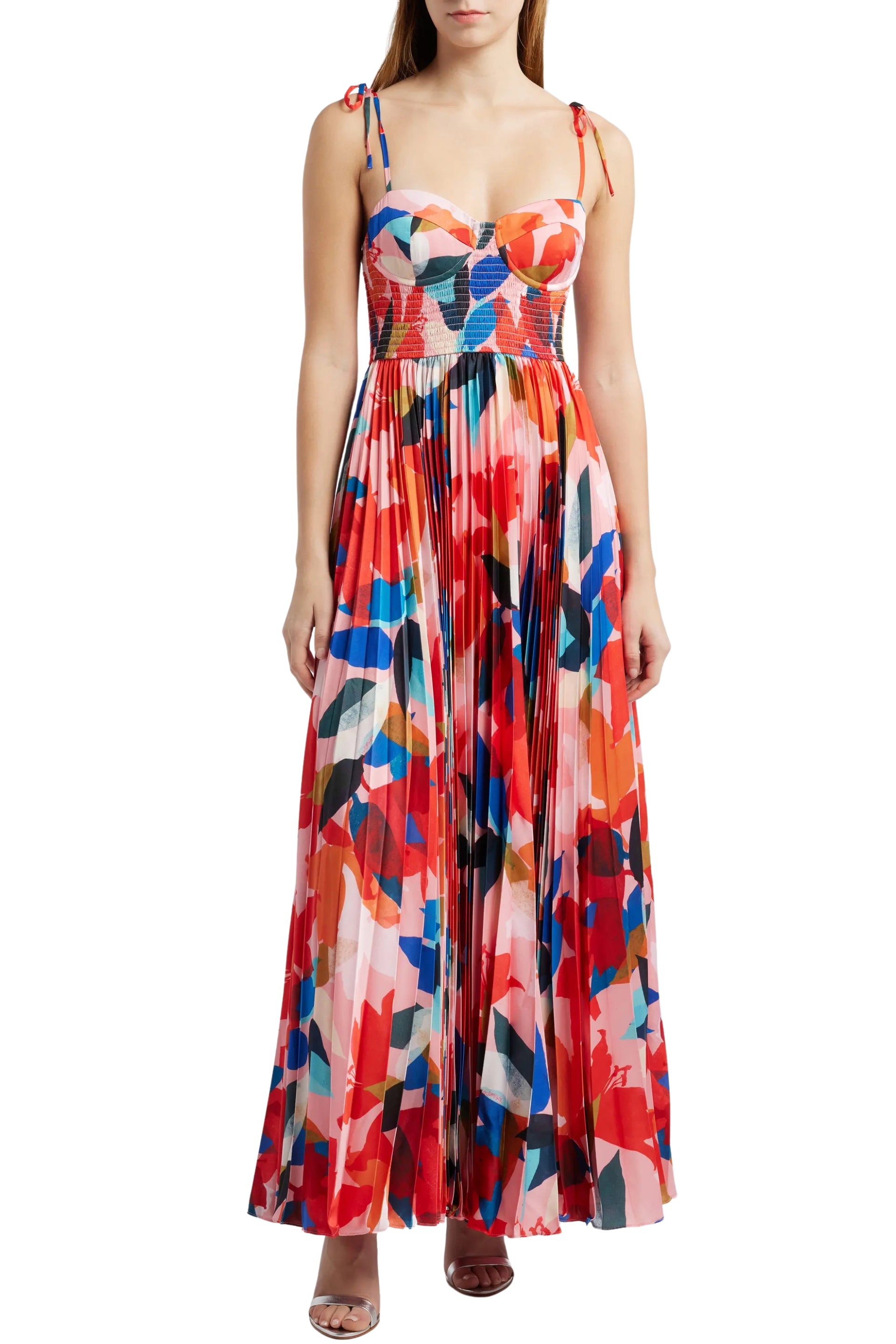 hutch pleated sweetheart dress Pleated Tulle Sweetheart Dress