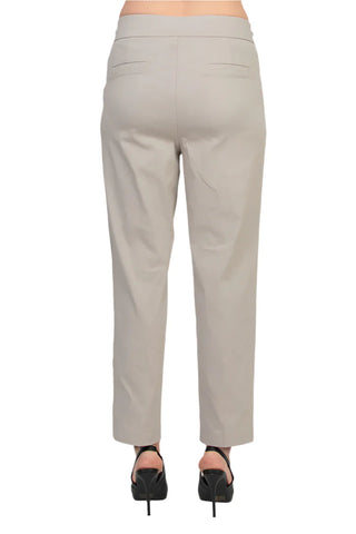 Counterparts Slim Leg Ankle Pants with Waistband Chain