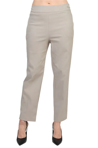 Counterparts Slim Leg Ankle Pants with Waistband Chain