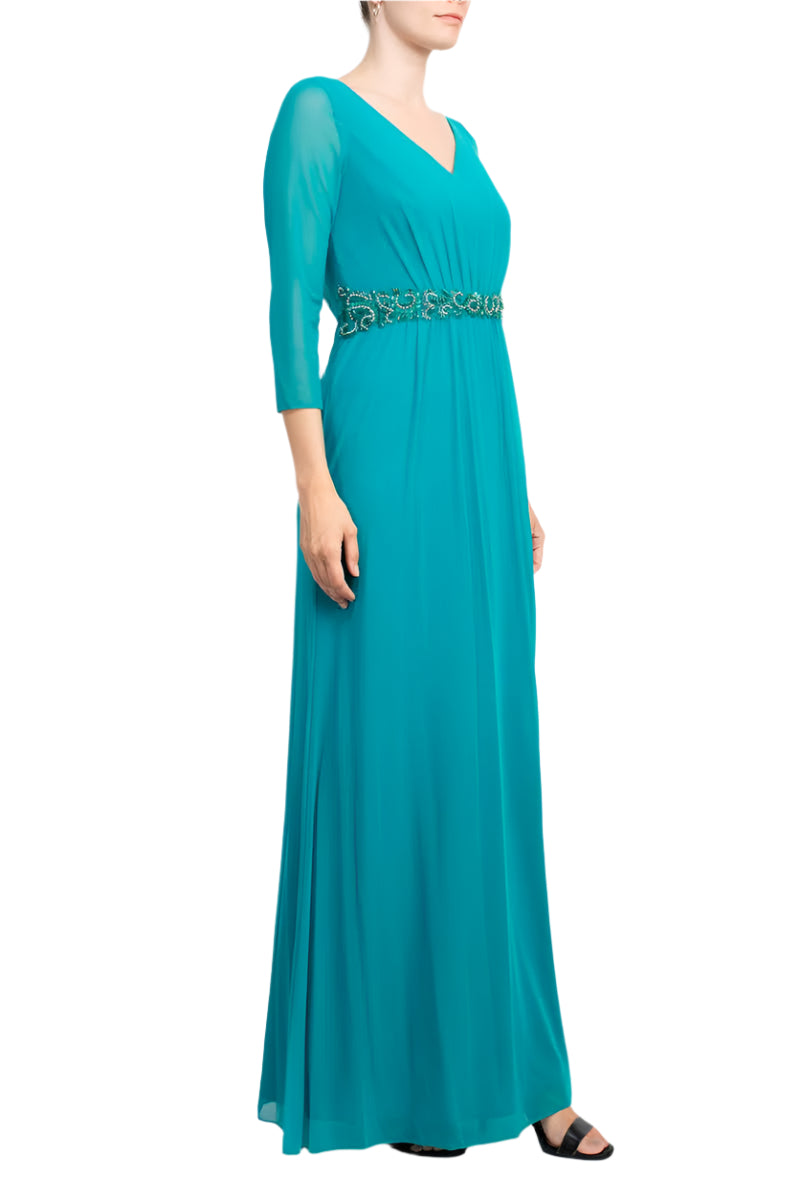 marina 267155 long mother of the bride formal dress reviews Zapaka Woman Elegant Taupe Mother of the Bride with Lace Appliques Off the Shoulder Chiffon Sheath Long Formal Dress, Dusty Sage / UK18