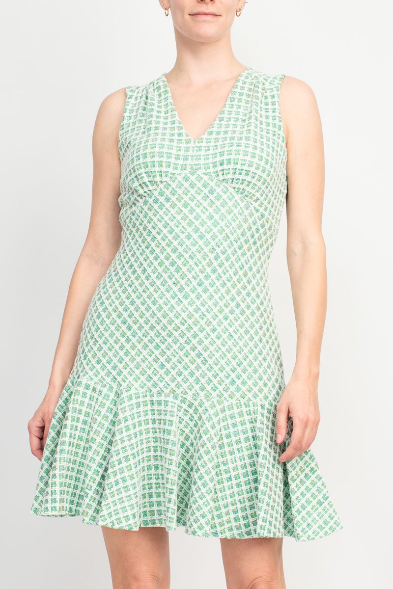 Taylor Soft Boucle V-Neck Dress | Curated Brands in Los Angeles Taylor Soft Boucle V-Neck Dress | Curated Brands in Los Angeles