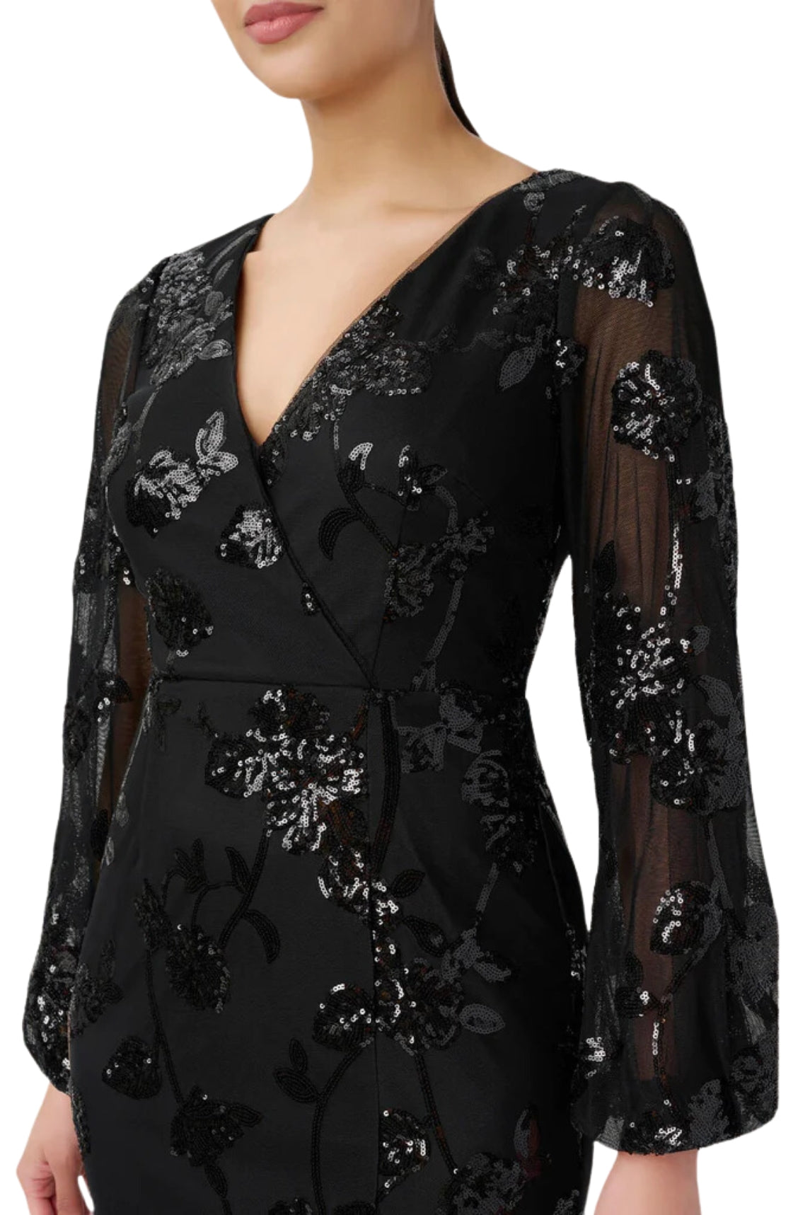 Adrianna Papell Women's Sequined Sheath Dress | Available at Curated Brands in Los Angeles Adrianna Papell Women's Sequined Sheath Dress | Available at Curated Brands in Los Angeles