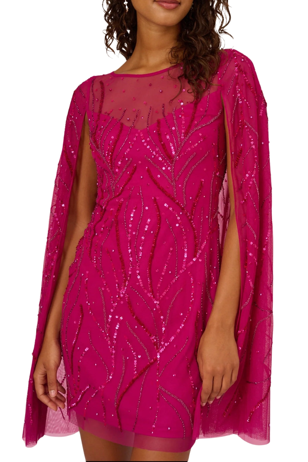 adrianna papell sequin shift dress Adrianna Papell Off-The-Shoulder Sequin Sheath Dress