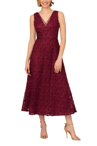 adrianna papell embroidered midi dress Amazon.com: Adrianna Papell Women's 3D Embroidery Midi Dress, Ivory/Gold, 4 : Clothing, Shoes & Jewelry