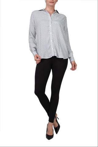 Notations Slubbed Woven Chest Pocket Shirt