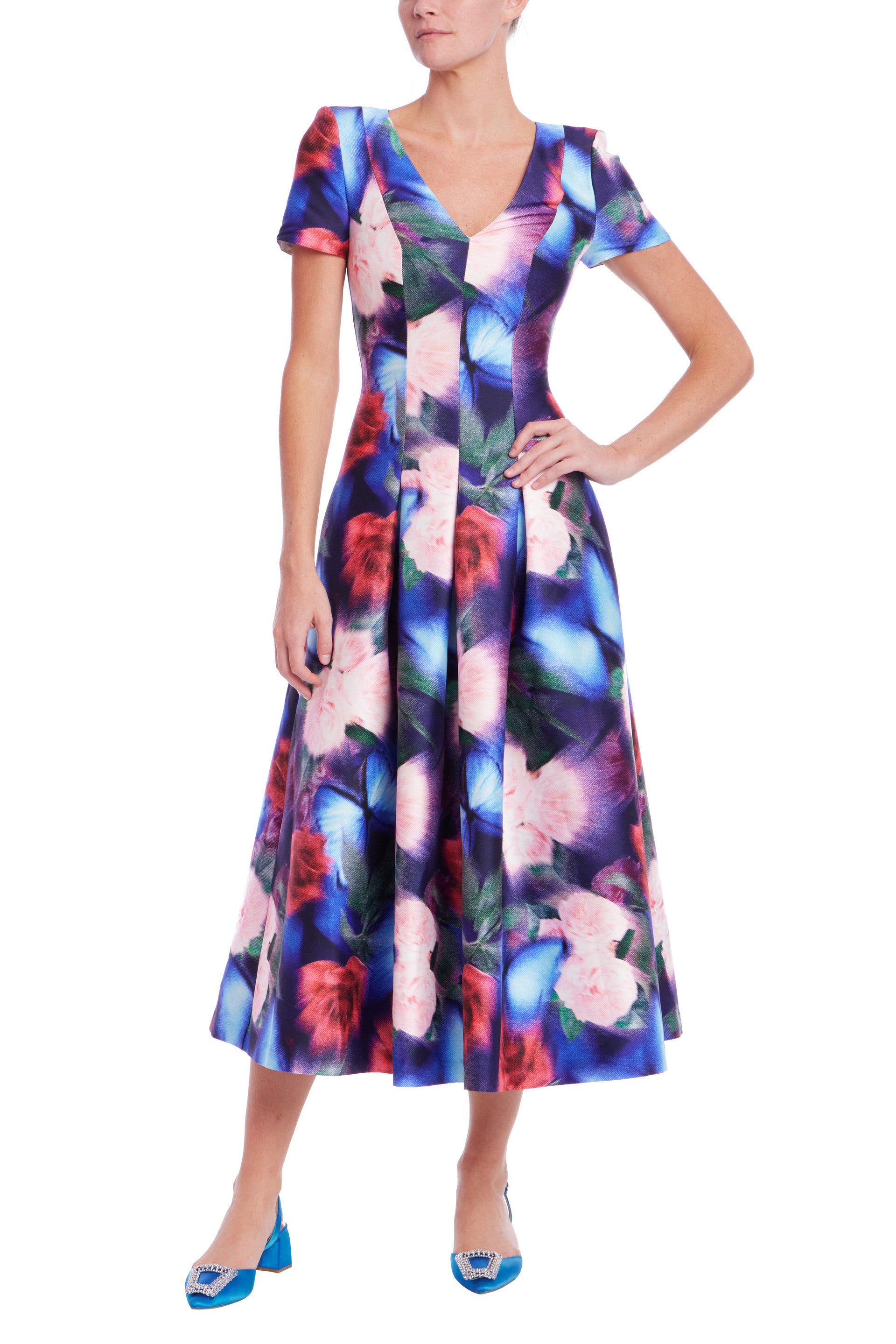 green emerald velvet dress Vogue Badgley Mischka 2237 PARTIALLY CUT Misses Dress Sizes 8-12 – Wee  Scotty main image 0