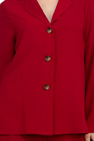 Connected Apparel Soft Suit - RED - Fabric