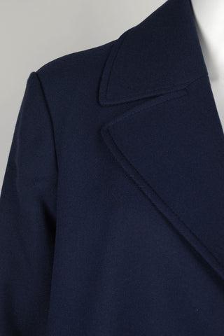Tahari ASL Notched Collar Long Sleeve Solid Twill Jacket