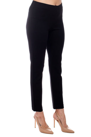 Adrianna Papell mid banded waist solid ponte pant