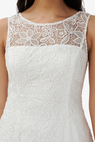 Adrianna Papell Short Lace Dress - Fabric 