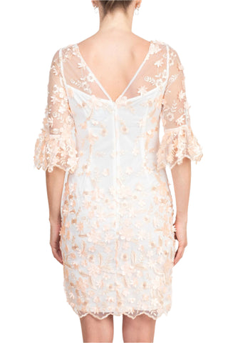 adrianna papell lace illusion sheath dress Adrianna Papell | Dresses | Adrianna Papell Lace Illusion Banded Sheath Dress