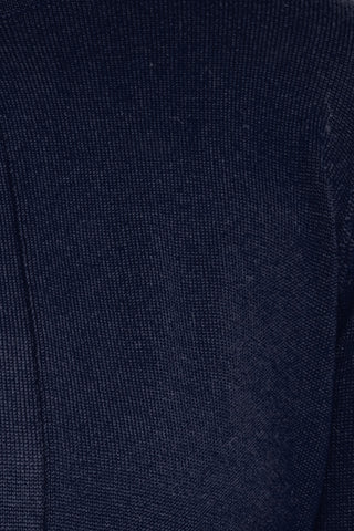 Nina Leonard Crew Neck Hook Closure 3/4 Sleeve Embellished Cuff Solid Knit Bolero