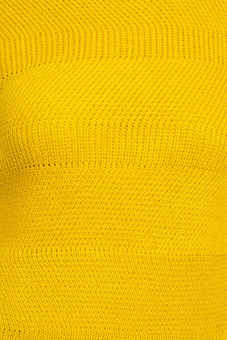 Lissy Crew Neck Long Sleeve Solid Knit Top_topaz_front detailed View