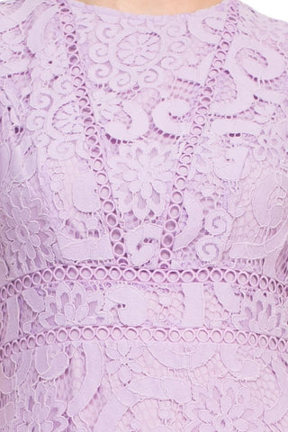 Nanette Lepore Lace Dress - Lilac - Detail