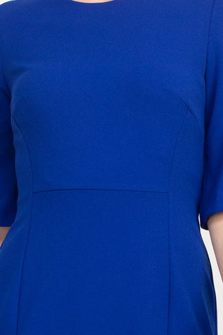 Connected Apparel Tie Sleeve Sheath Dress_Closeup VIew