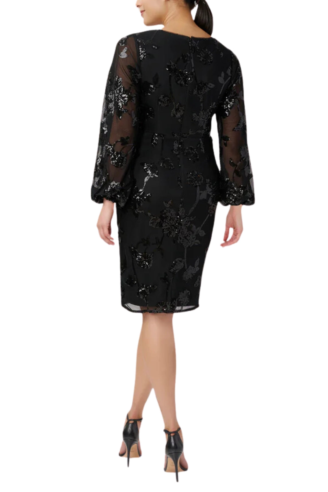 Adrianna Papell Women's Sequined Sheath Dress | Available at Curated Brands in Los Angeles Adrianna Papell Women's Sequined Sheath Dress | Available at Curated Brands in Los Angeles
