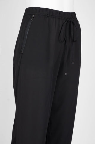 Tahari Mid waist Elastic Tie Waist Polyester Pants